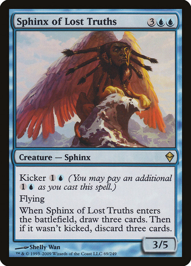 Sphinx of Lost Truths - Zendikar (ZEN)