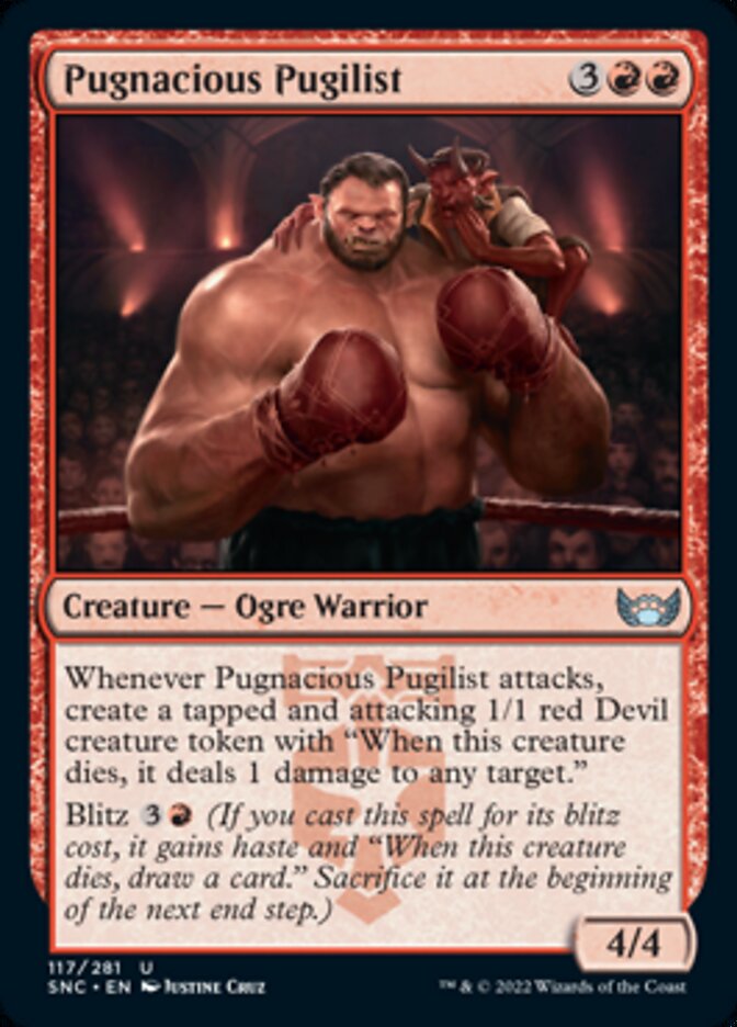 Pugnacious Pugilist - [Foil] Streets of New Capenna (SNC)