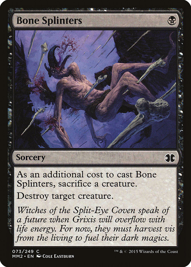 Bone Splinters - [Foil] Modern Masters 2015 (MM2)
