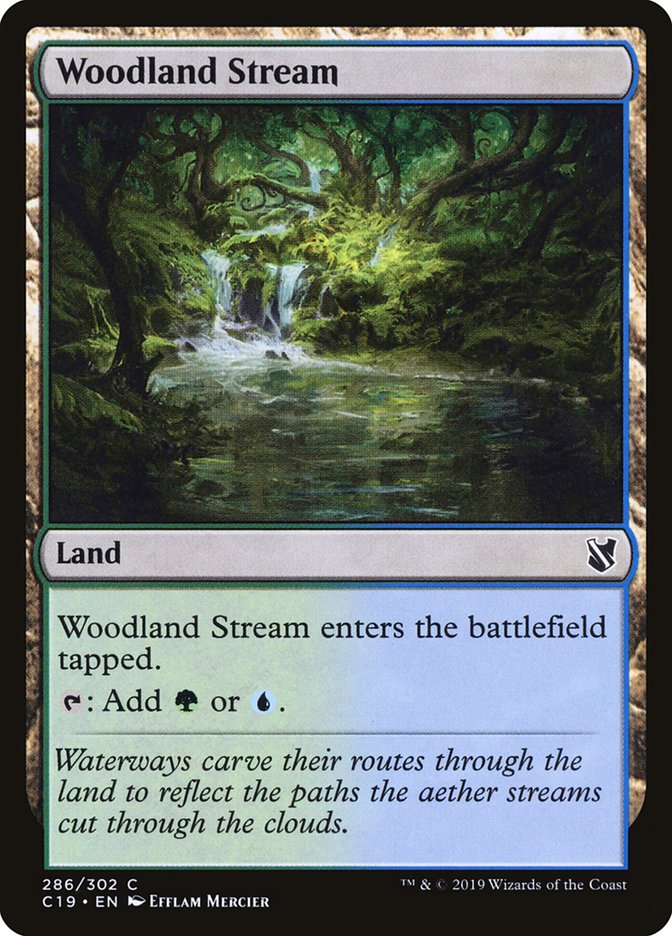 Woodland Stream - Commander 2019 (C19)