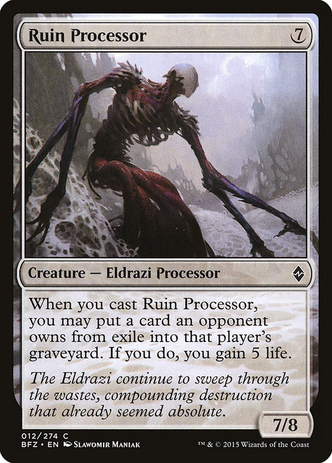 Ruin Processor - [Foil] Battle for Zendikar (BFZ)