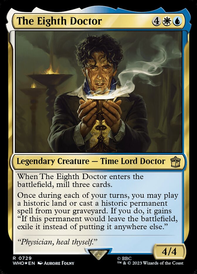 The Eighth Doctor - [Surge Foil] Doctor Who (WHO)