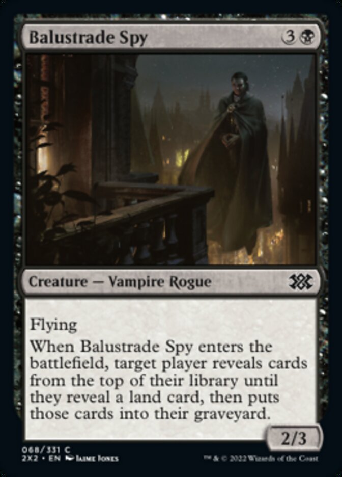 Balustrade Spy - [Foil] Double Masters 2022 (2X2)
