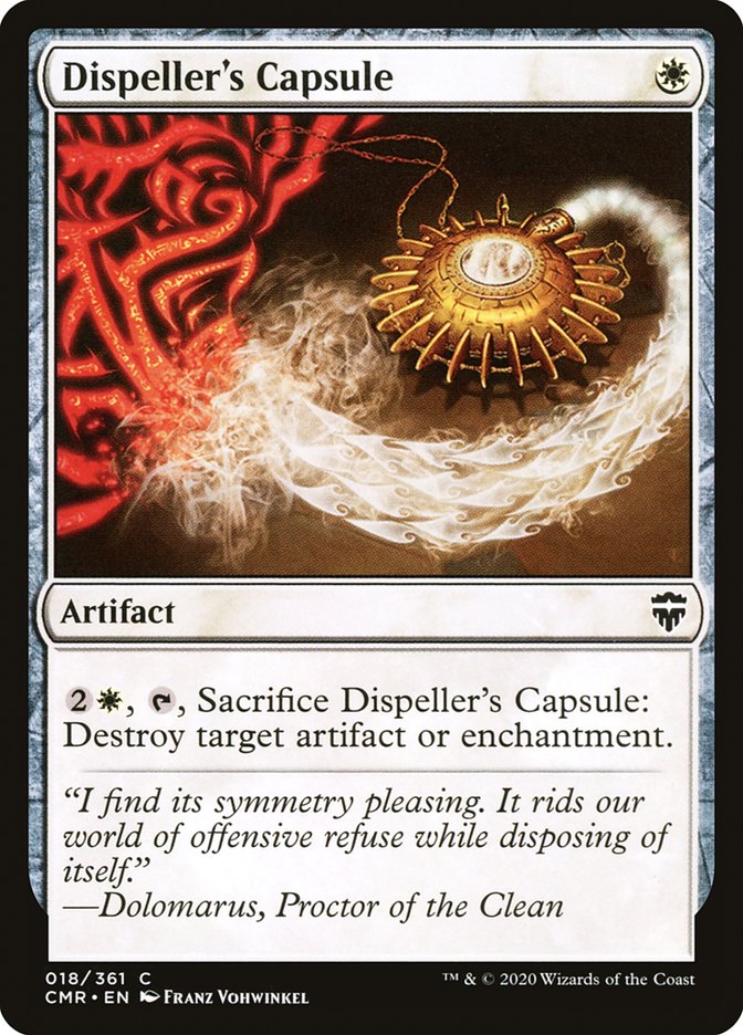 Dispeller's Capsule - [Foil] Commander Legends (CMR)