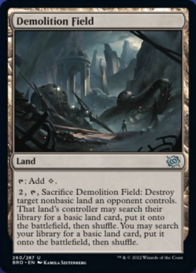 Demolition Field - The Brothers' War (BRO)
