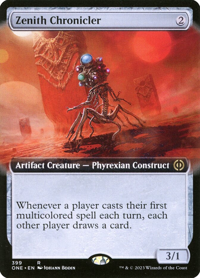 Zenith Chronicler - [Extended Art] Phyrexia: All Will Be One (ONE)