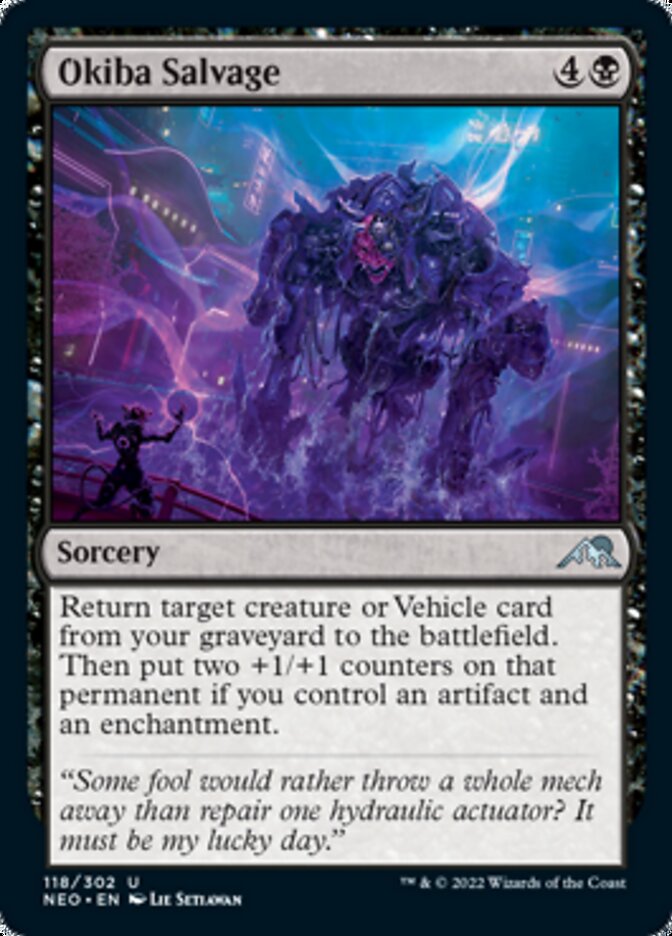 Okiba Salvage - [Foil] Kamigawa: Neon Dynasty (NEO)