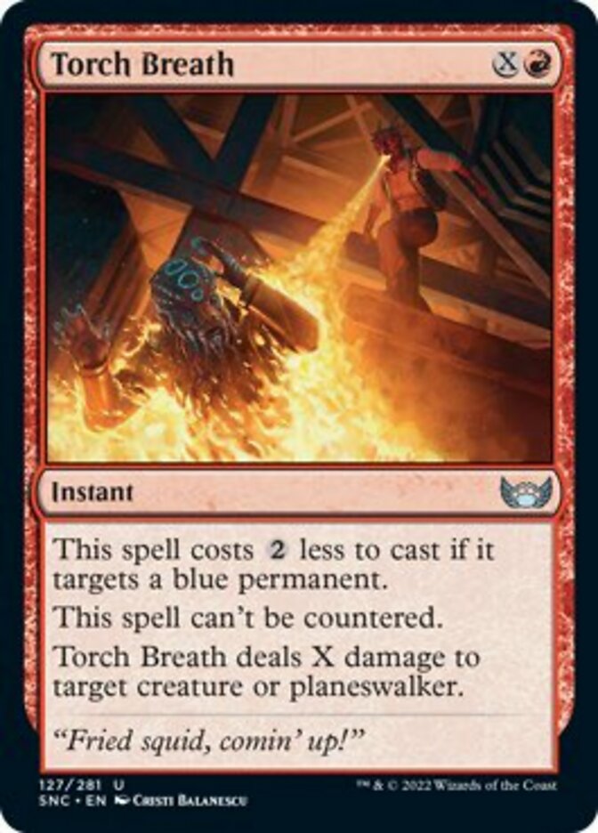 Torch Breath - [Foil] Streets of New Capenna (SNC)