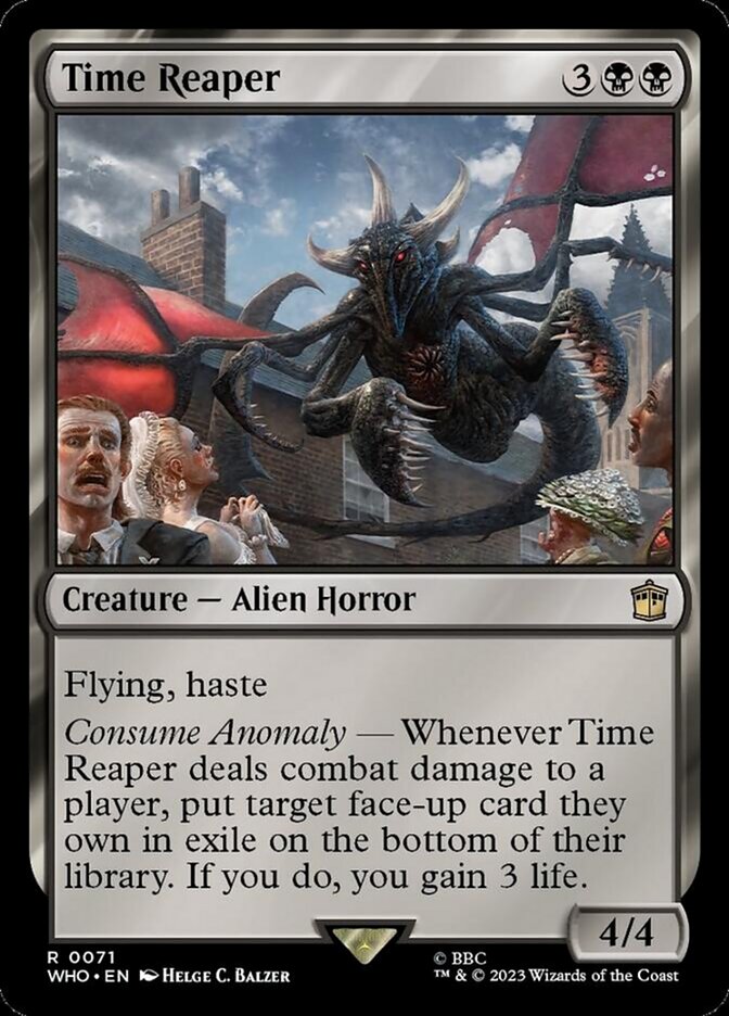 Time Reaper - [Foil] Doctor Who (WHO)