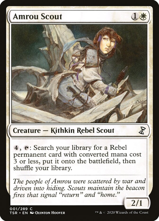 Amrou Scout - [Foil] Time Spiral Remastered (TSR)