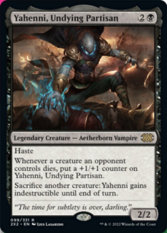 Yahenni, Undying Partisan - [Foil] Double Masters 2022 (2X2)