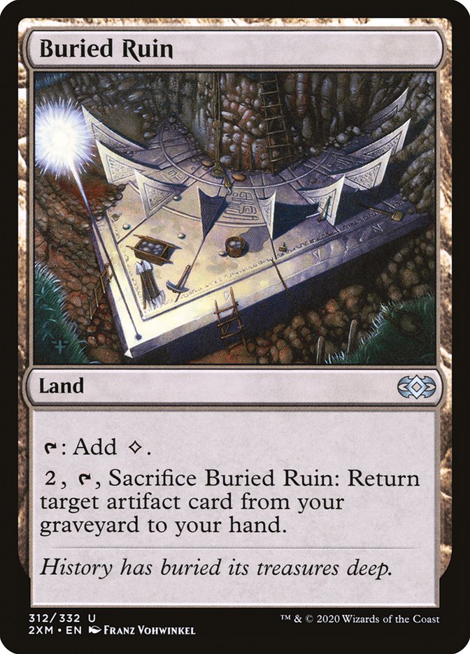 Buried Ruin - [Foil] Double Masters (2XM)