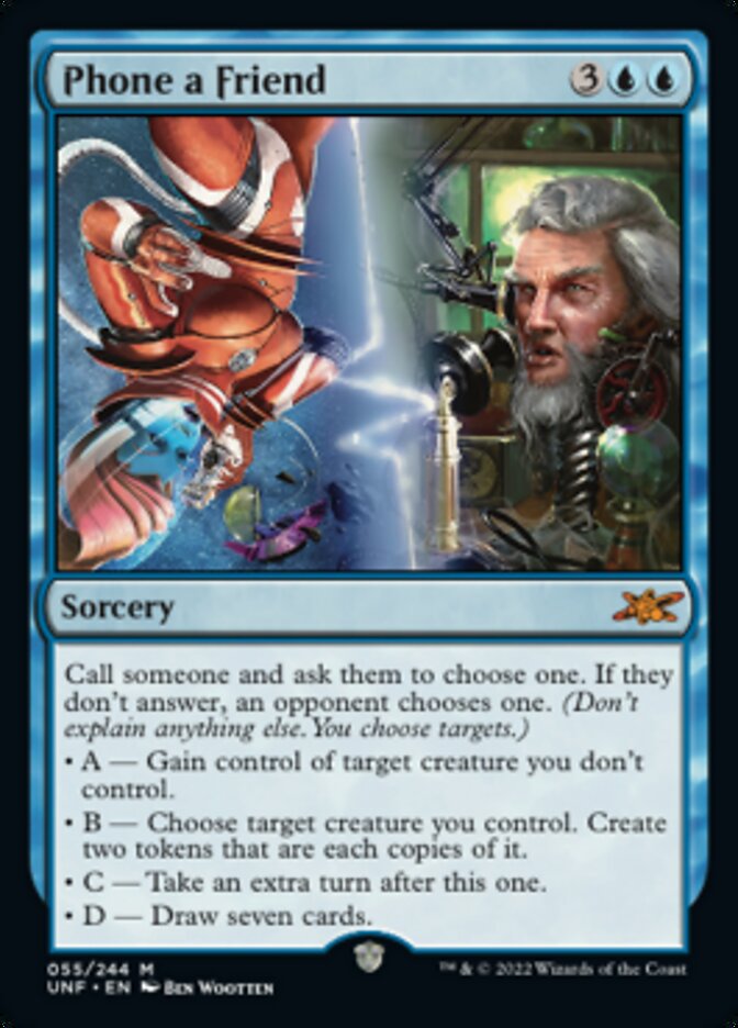 Phone a Friend - [Foil] Unfinity (UNF)