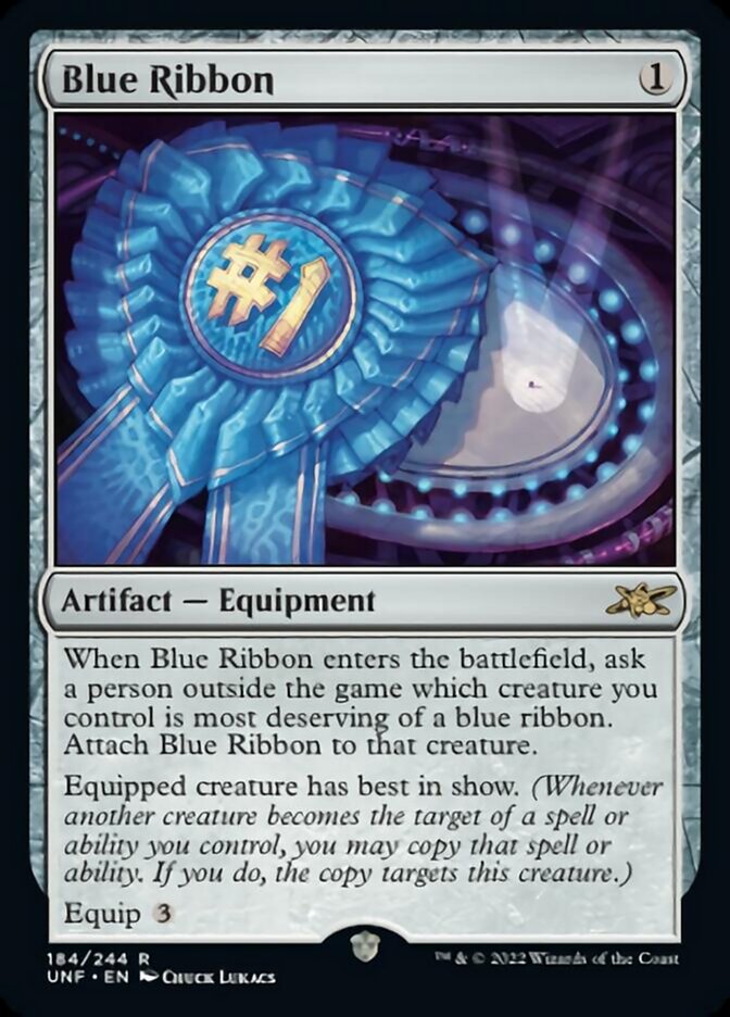 Blue Ribbon - [Foil] Unfinity (UNF)