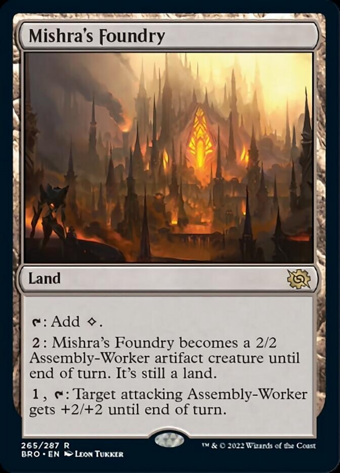 Mishra's Foundry - [Foil] The Brothers' War (BRO)