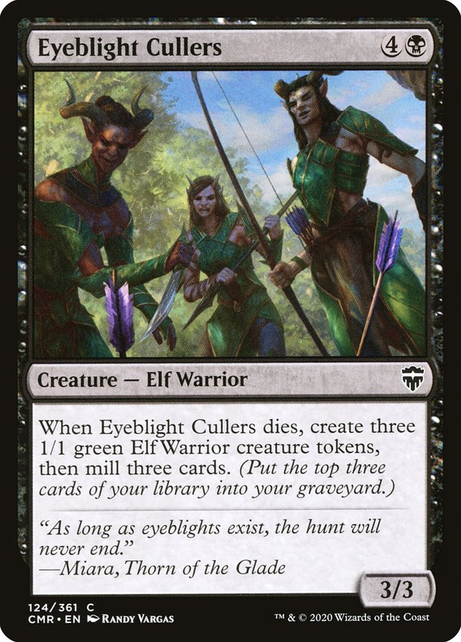 Eyeblight Cullers - [Foil] Commander Legends (CMR)