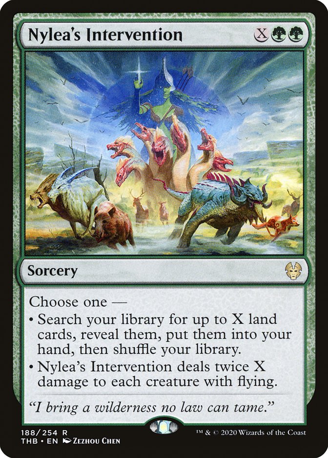 Nylea's Intervention - [Foil] Theros Beyond Death (THB)