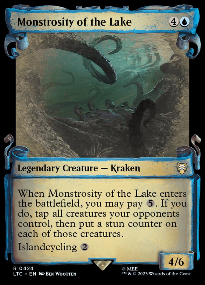 Monstrosity of the Lake - [Showcase Scroll] Tales of Middle-earth Commander (LTC)