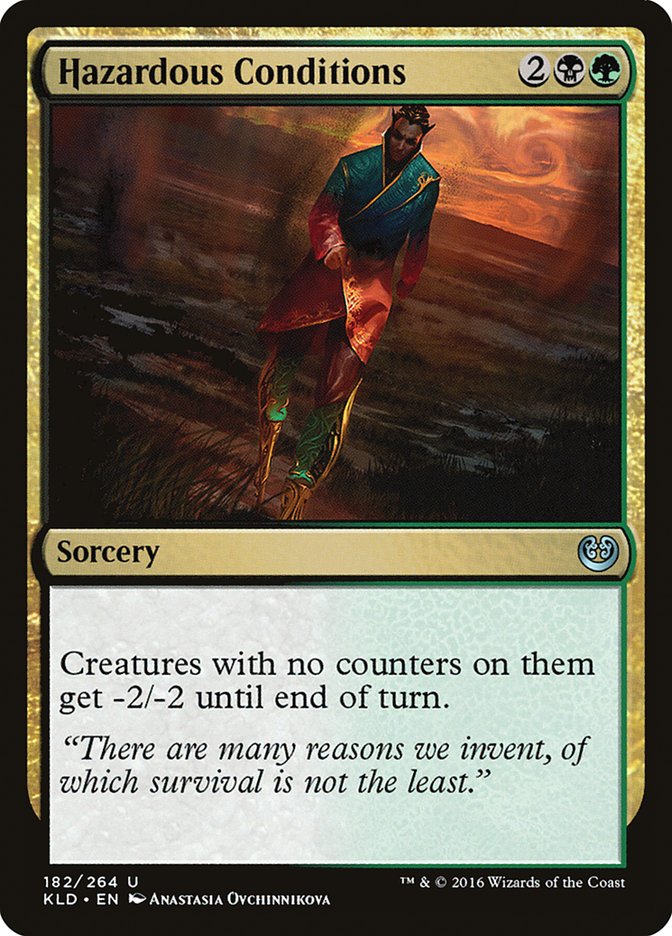 Hazardous Conditions - [Foil] Kaladesh (KLD)