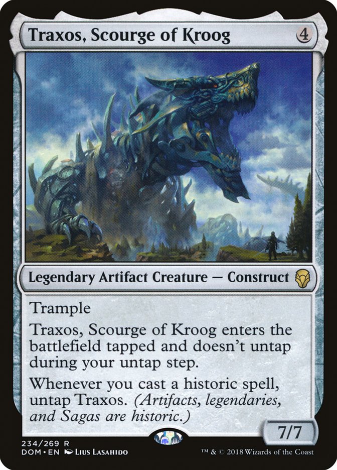 Traxos, Scourge of Kroog - [Foil] Dominaria (DOM)