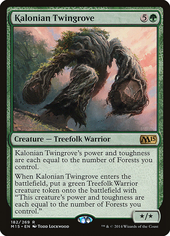 Kalonian Twingrove - [Foil] Magic 2015 (M15)
