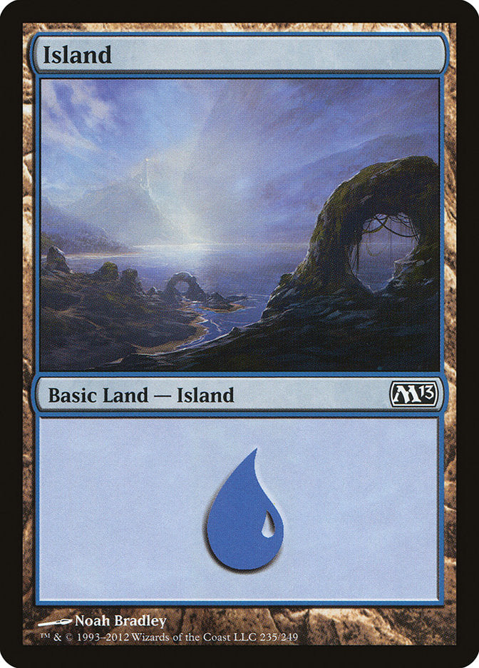 Island (235) - [Foil] Magic 2013 (M13)