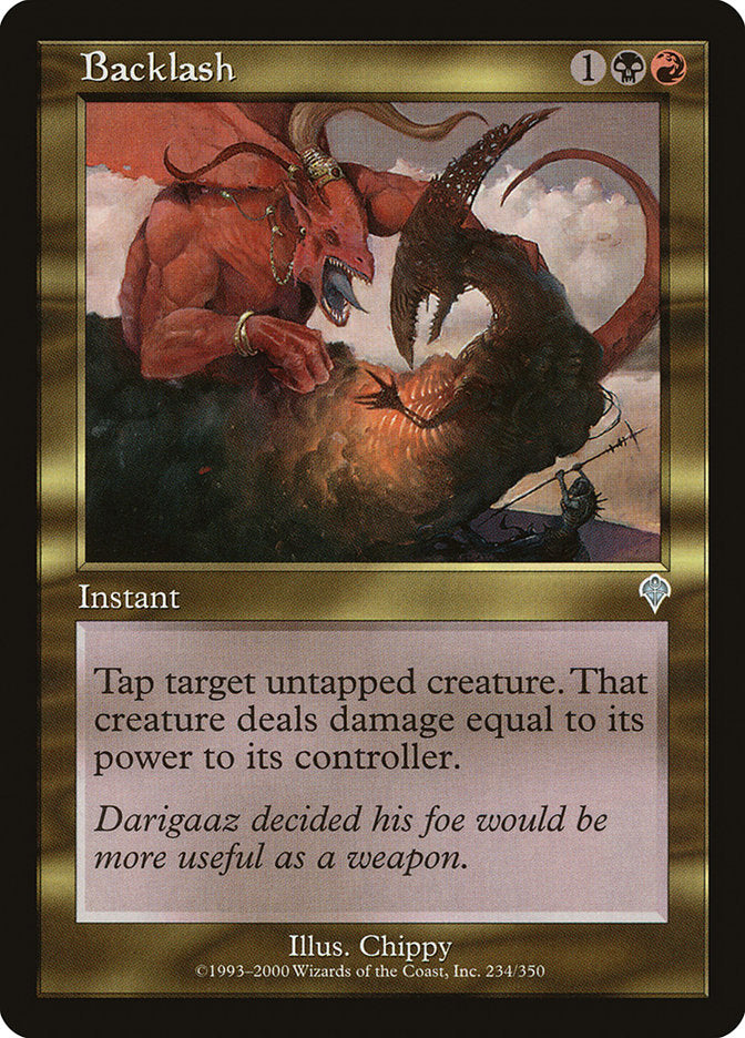 Backlash - [Foil, Retro Frame] Invasion (INV)