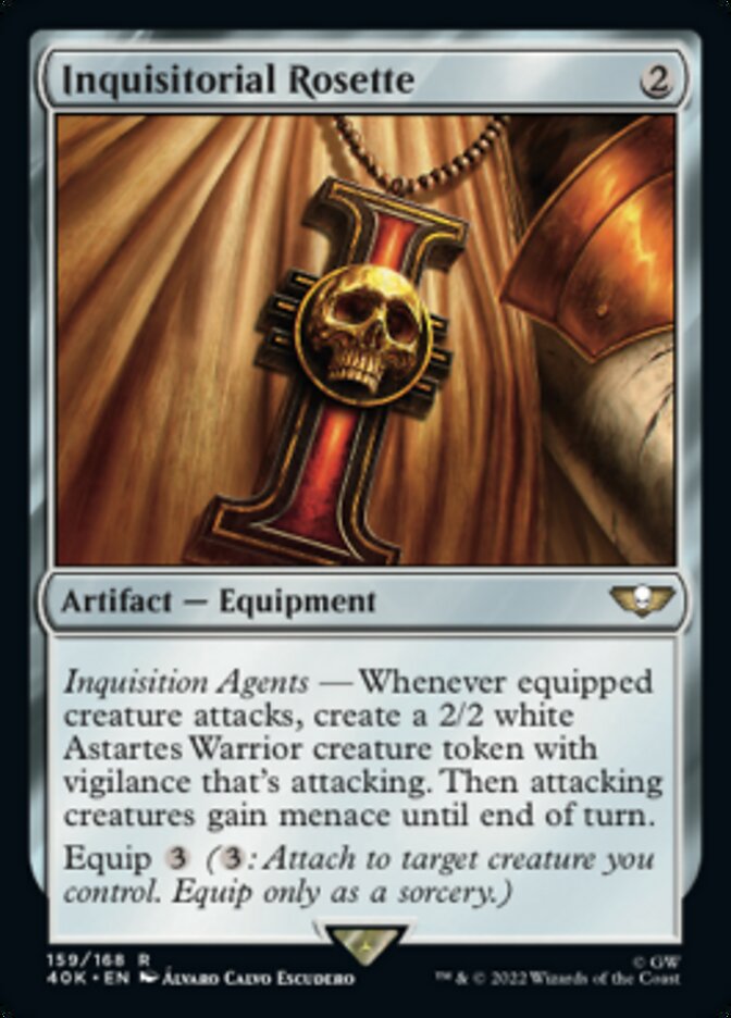 Inquisitorial Rosette - [Surge Foil] Warhammer 40,000 Commander (40K)