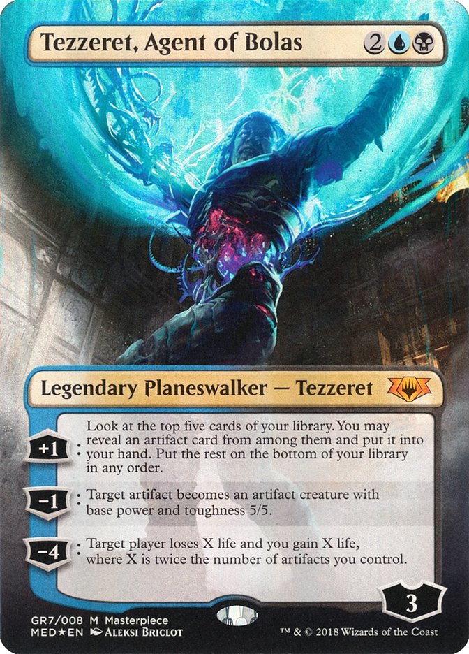 Tezzeret, Agent of Bolas - [Foil, Borderless] Mythic Edition (MED)