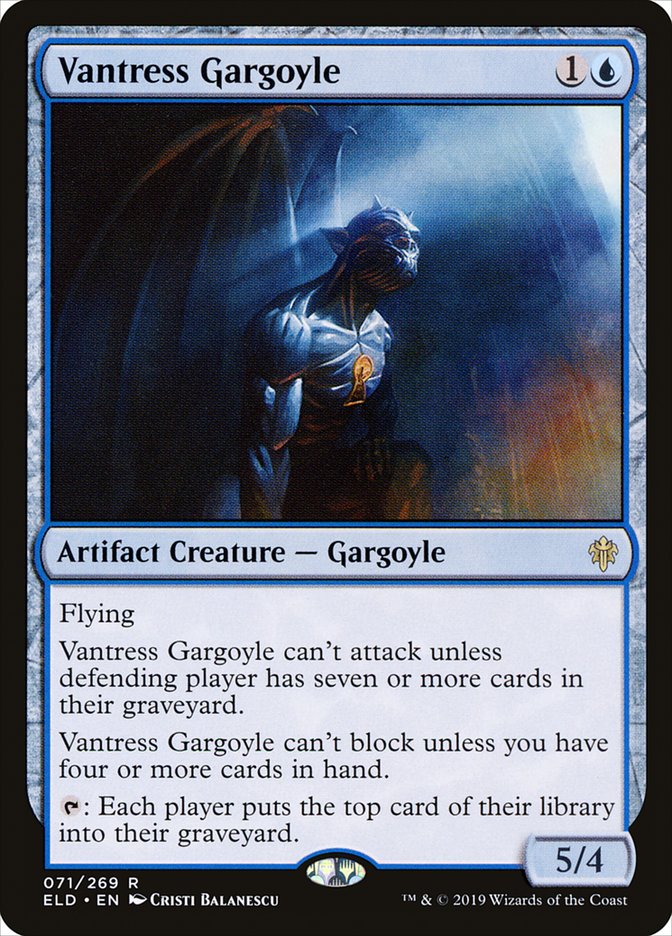 Vantress Gargoyle - [Foil] Throne of Eldraine (ELD)
