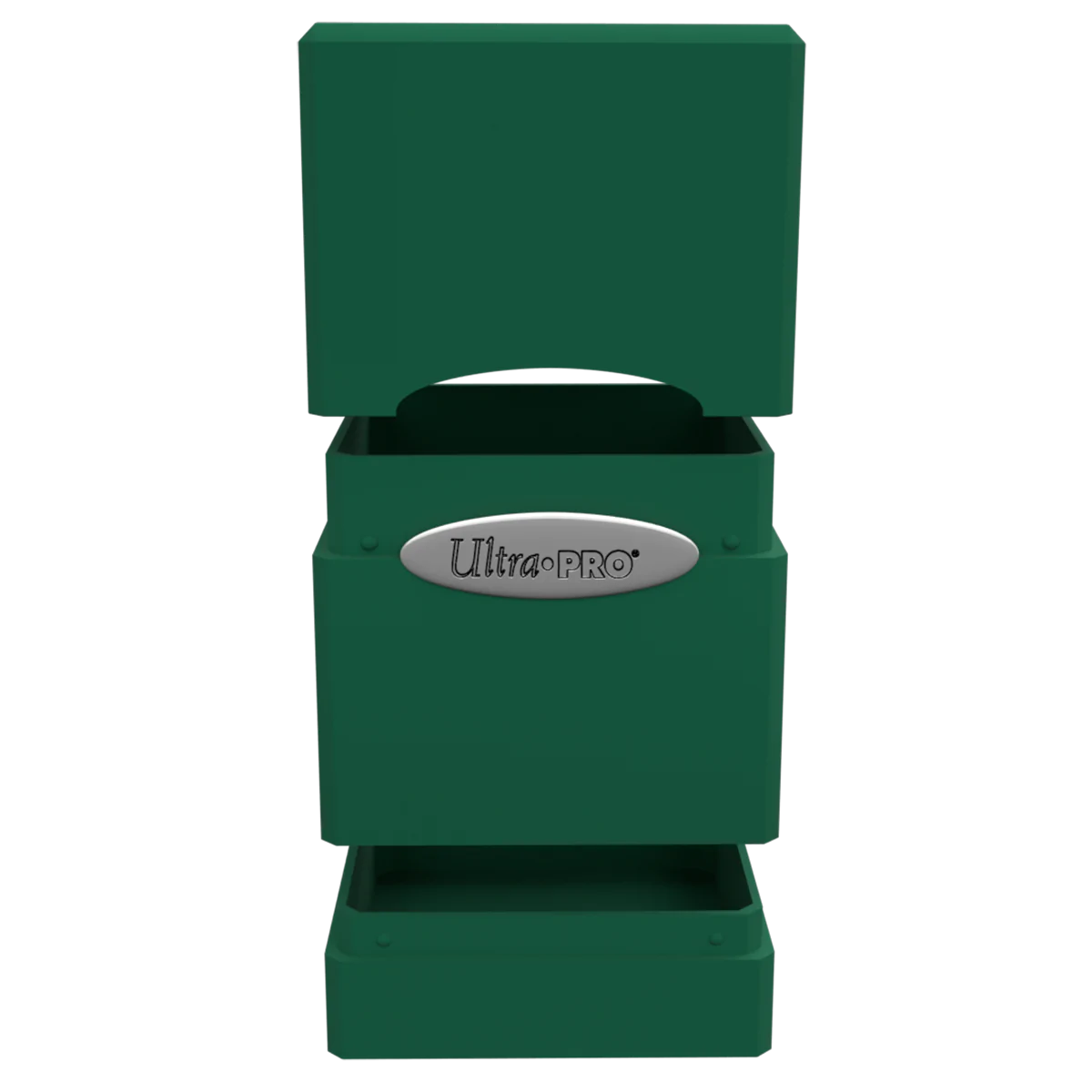 Classic Satin Tower Deck Box by Ultra Pro - Forest Green