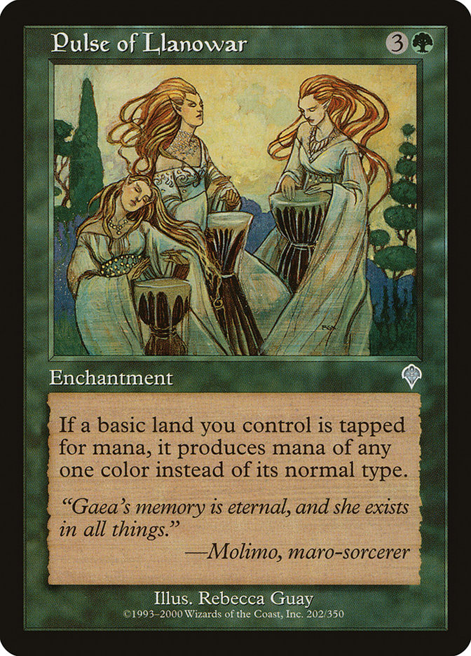 Pulse of Llanowar - [Foil, Retro Frame] Invasion (INV)