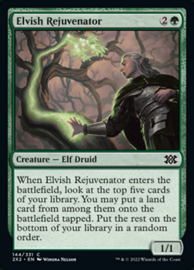 Elvish Rejuvenator - Double Masters 2022 (2X2)