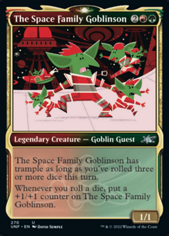 The Space Family Goblinson - [Foil, Showcase] Unfinity (UNF)