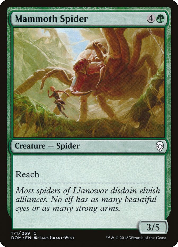 Mammoth Spider - [Foil] Dominaria (DOM)