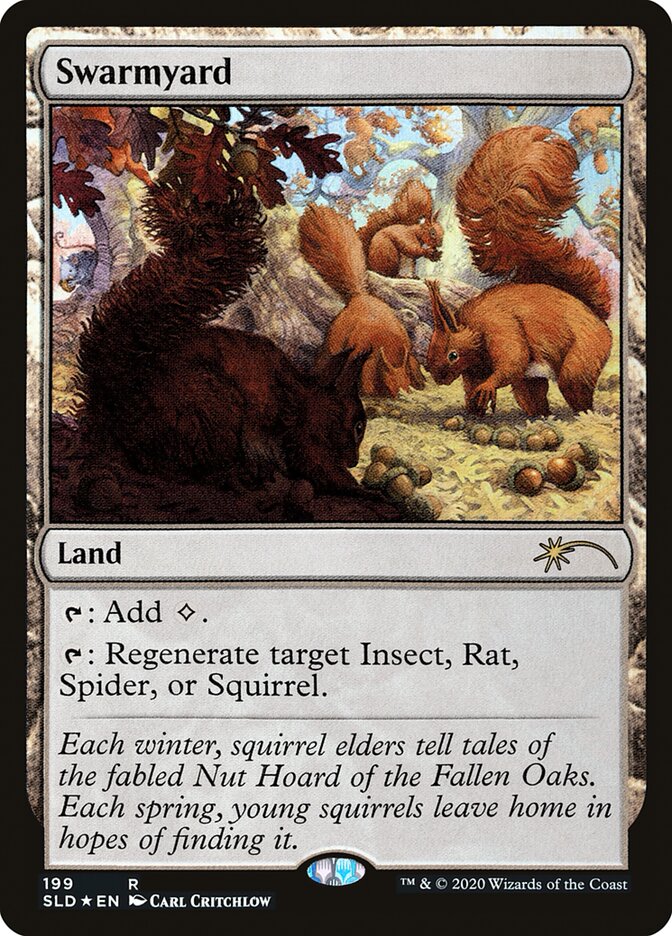 Swarmyard (199) - [Foil] Secret Lair Drop (SLD)