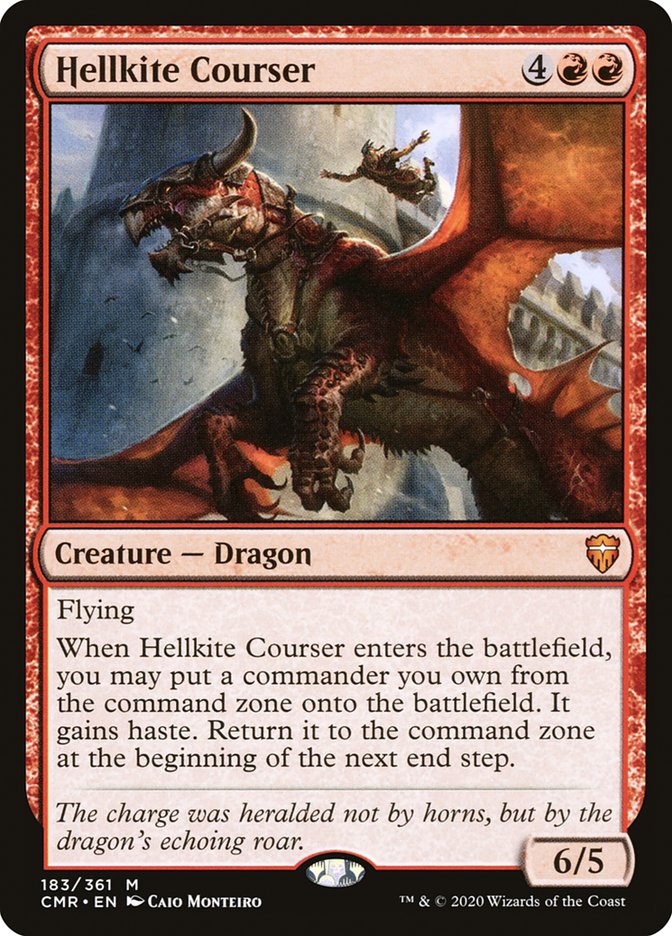 Hellkite Courser - [Foil] Commander Legends (CMR)