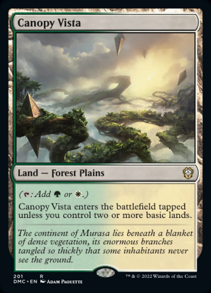 Canopy Vista - [Foil] Dominaria United Commander (DMC)