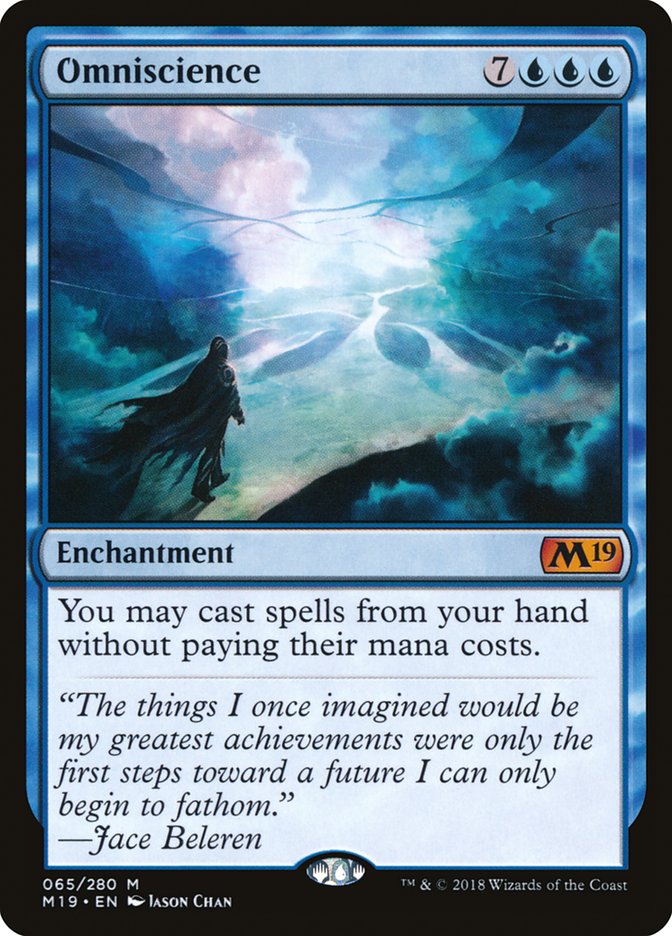 Omniscience - [Foil] Core Set 2019 (M19)