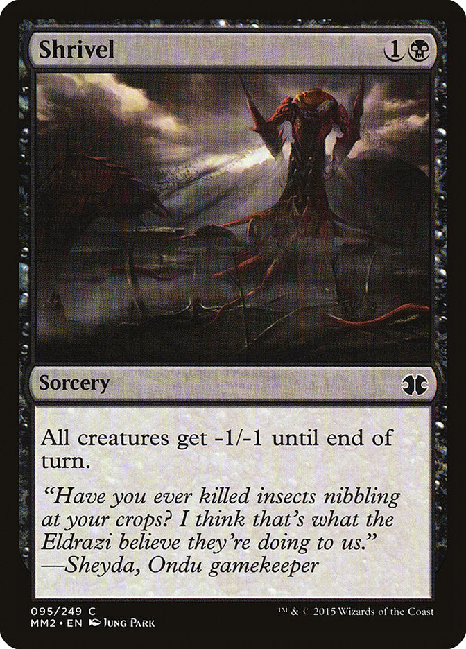 Shrivel - [Foil] Modern Masters 2015 (MM2)