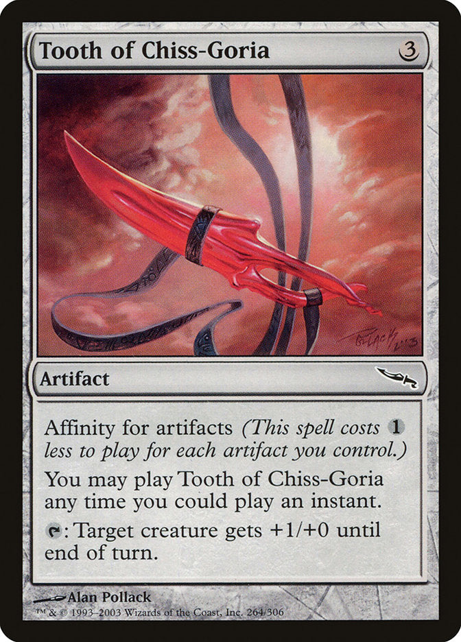 Tooth of Chiss-Goria - [Foil] Mirrodin (MRD)