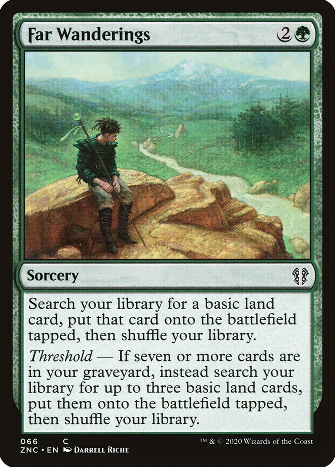 Far Wanderings - Zendikar Rising Commander (ZNC)