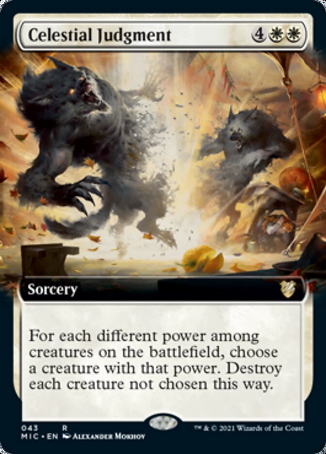 Celestial Judgment - [Extended Art] Midnight Hunt Commander (MIC)