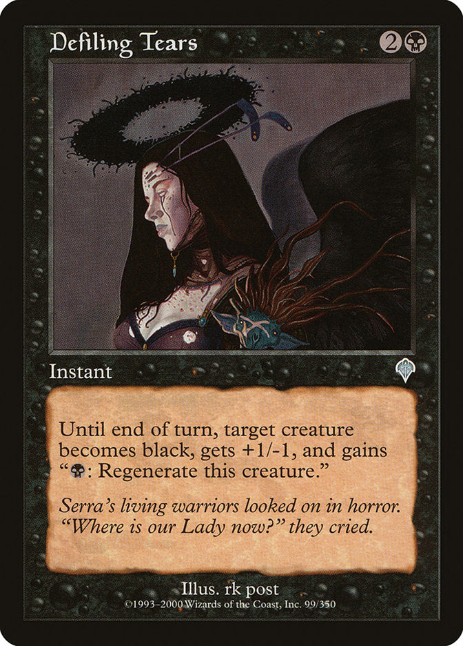 Defiling Tears - [Foil, Retro Frame] Invasion (INV)