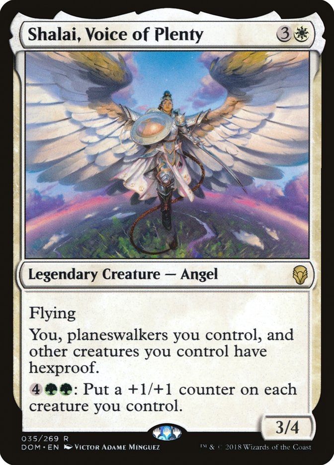 Shalai, Voice of Plenty - [Foil] Dominaria (DOM)