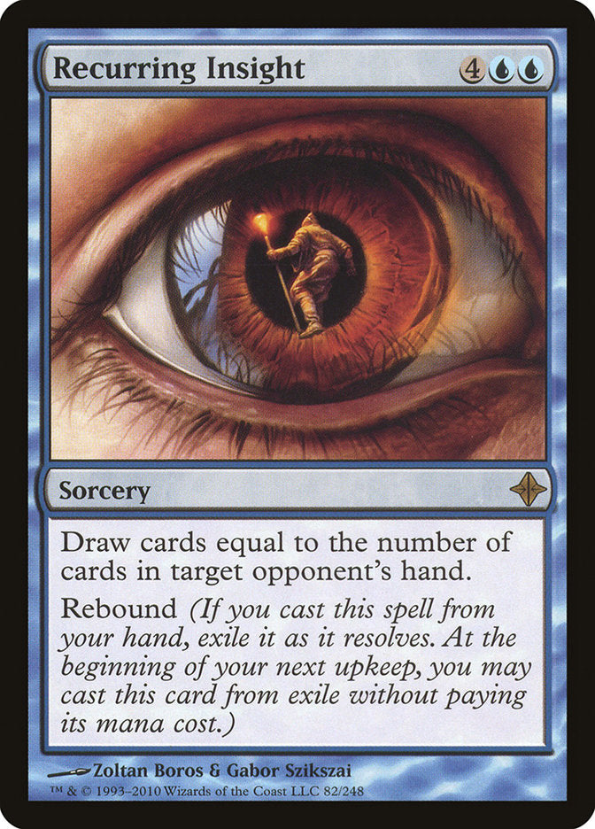 Recurring Insight - [Foil] Rise of the Eldrazi (ROE)