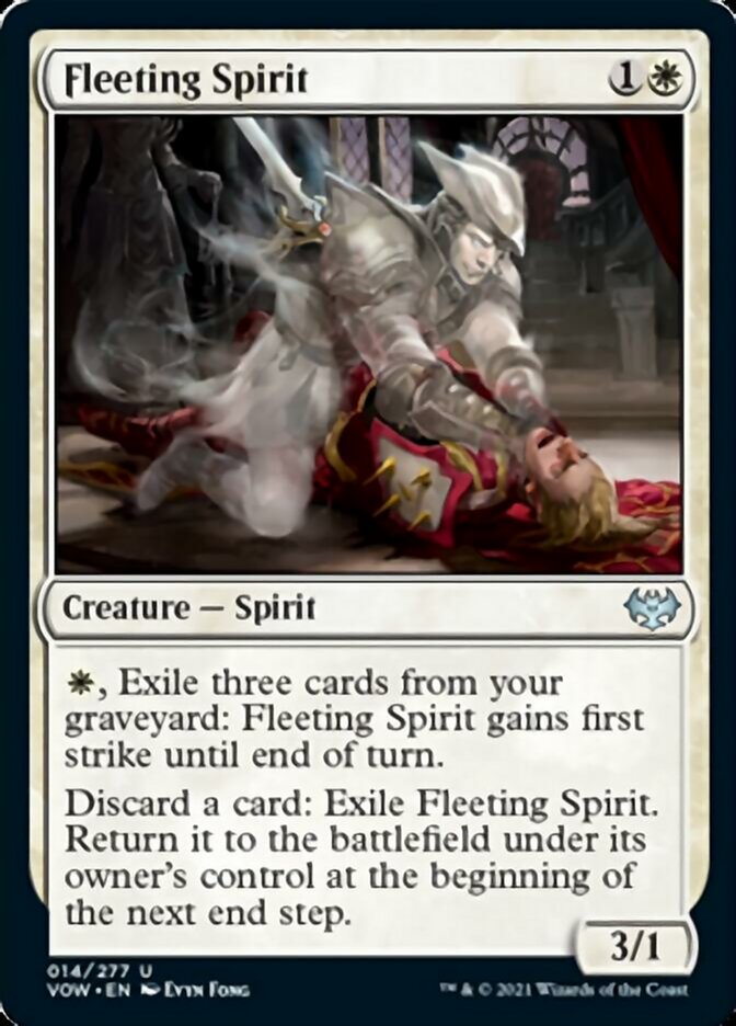 Fleeting Spirit - [Foil] Innistrad: Crimson Vow (VOW)