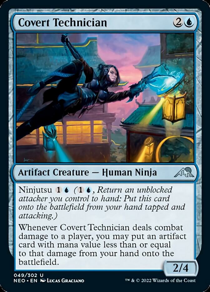 Covert Technician - Kamigawa: Neon Dynasty (NEO)