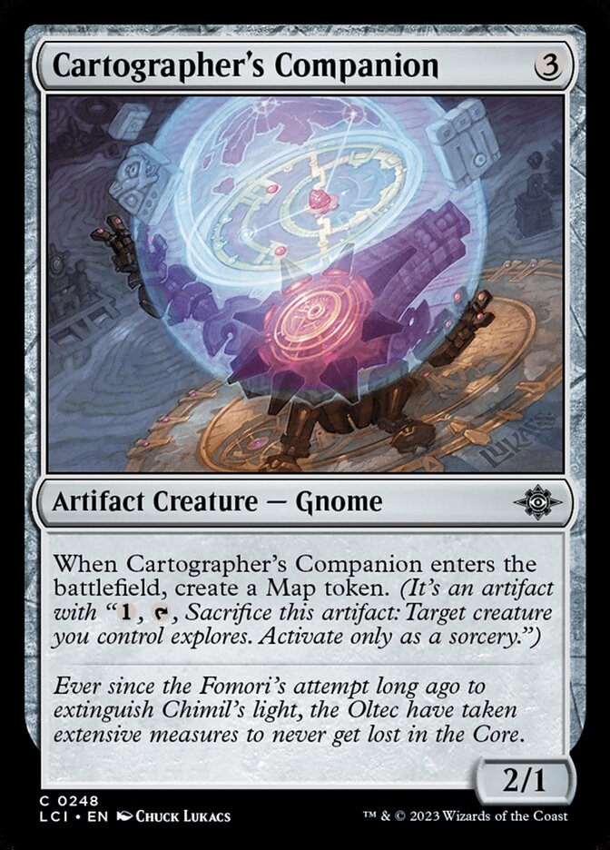 Cartographer's Companion - [Foil] The Lost Caverns of Ixalan (LCI)