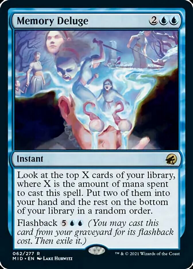 Memory Deluge - [Foil] Innistrad: Midnight Hunt (MID)